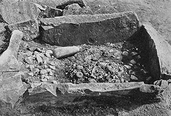 A Stone Grave Cremated Burial of The Seip Mound