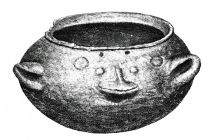 Fig. 377.--Frog-shaped bowl: Pecan Point,--1/3.