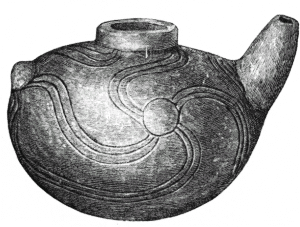 Fig. 413.--Teapot-shaped vessel: Arkansas.--1/3.