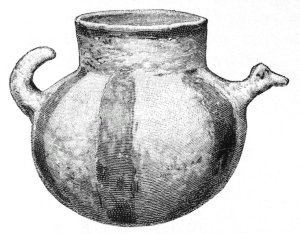 Fig. 419.--Animal-shaped vase: Arkansas.--1/3.