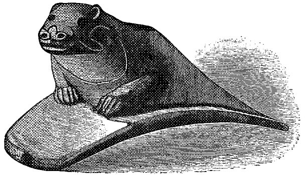 Fig. 8.—Lamantin or sea-cow of Squier and Davis.