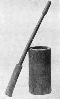 b. Delaware mortar and pestle