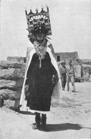Figure 7.—Hopi Girl in Butterfly Costume.