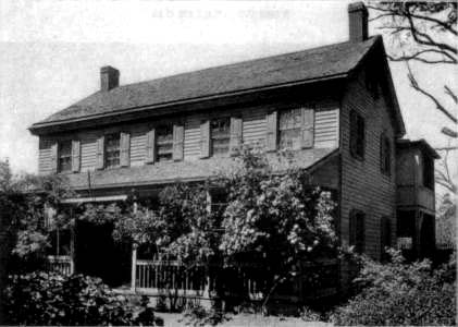 RESIDENCE OF JUDGE A.L. RHODES, A TYPICAL CALIFORNIA HOUSE OF THE BETTER CLASS IN 1849