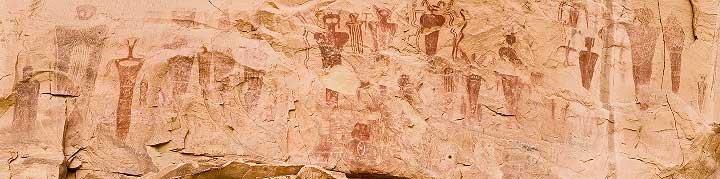 Barrier Canyon Petroglyphs