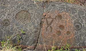Pu`uloa Petroglyphs
